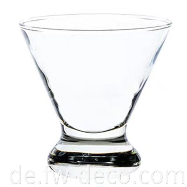 stemless martini